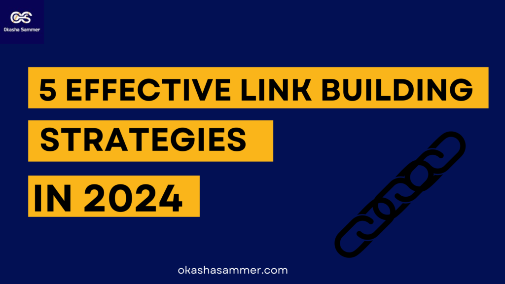 effective link building strategies